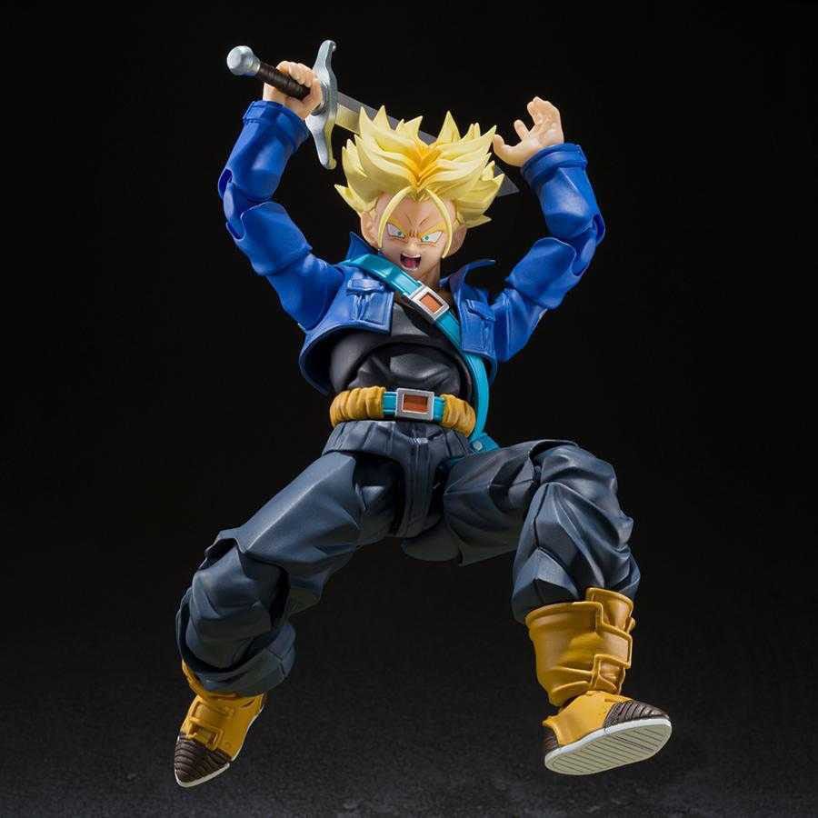 Dragon Ball Z S.H. Figuarts Actionfigur Super Saiyan Trunks The Boy from the Future (Neuauflage) 14 cm
