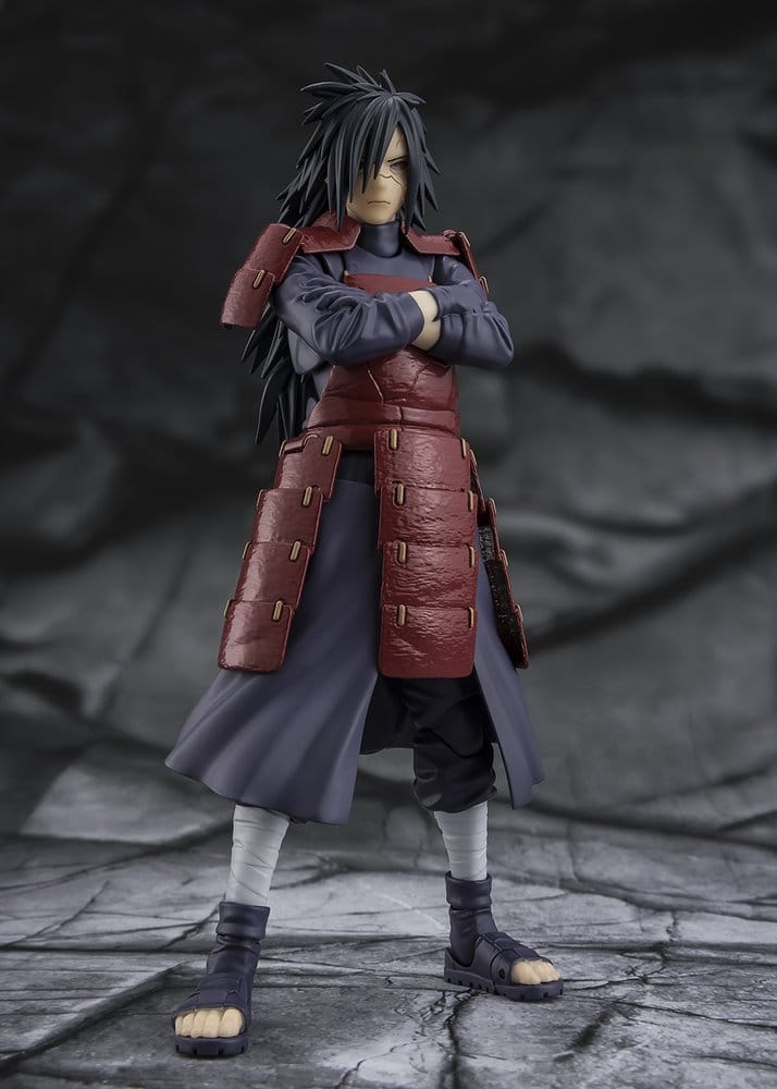 Naruto Shippuden S.H.Figuarts Actionfigur Madara Uchiha Legend of Darkness 17 cm