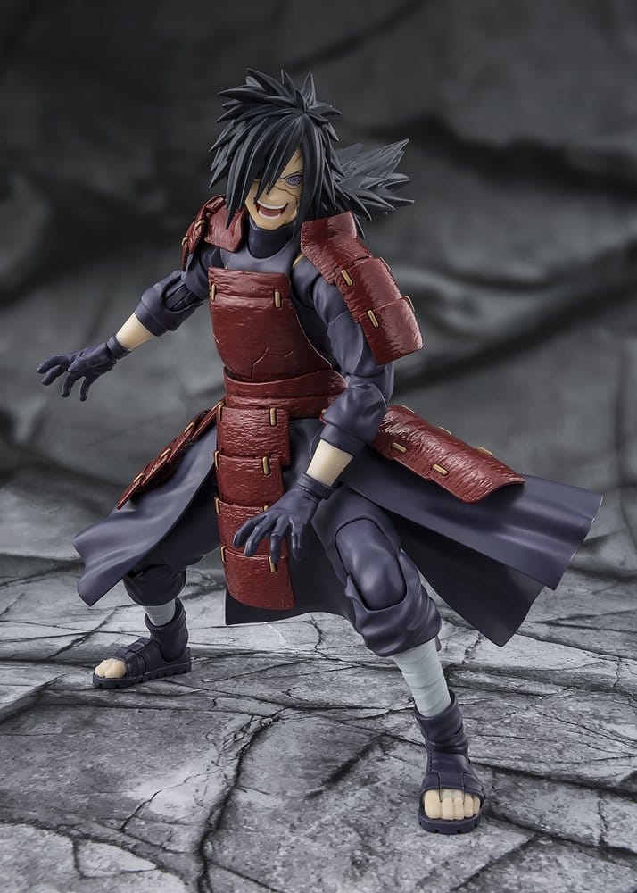 Naruto Shippuden S.H.Figuarts Actionfigur Madara Uchiha Legend of Darkness 17 cm