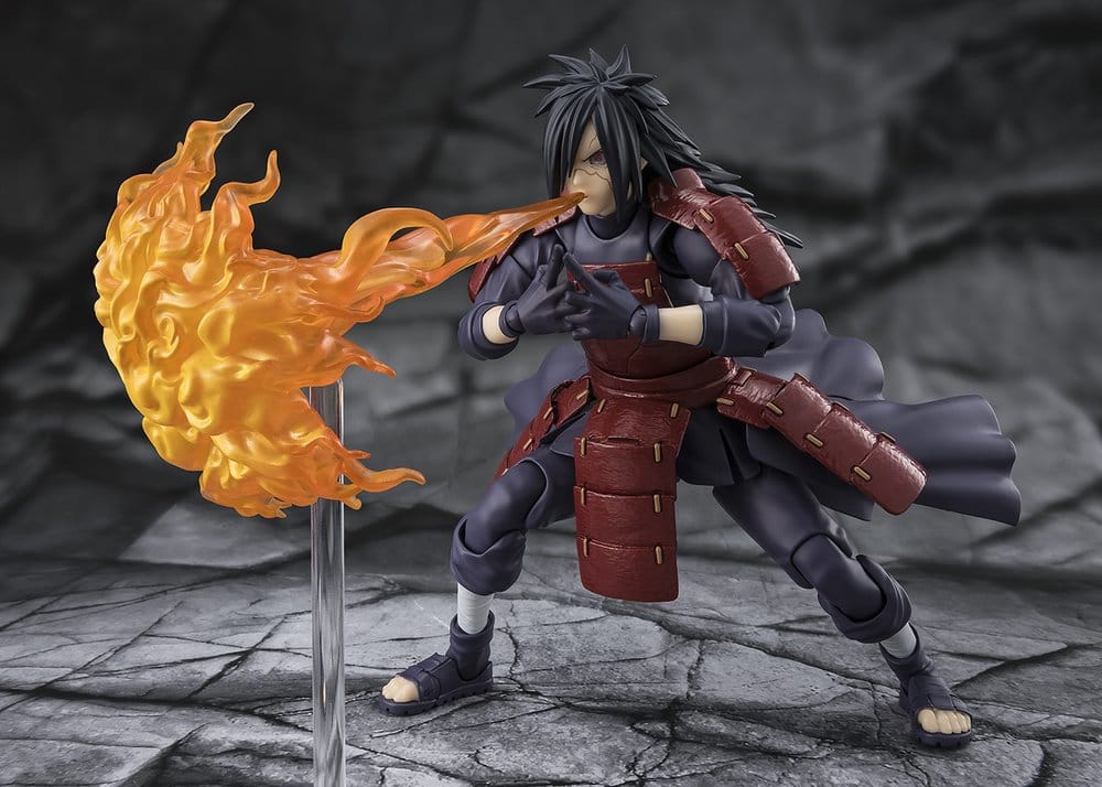 Naruto Shippuden S.H.Figuarts Actionfigur Madara Uchiha Legend of Darkness 17 cm