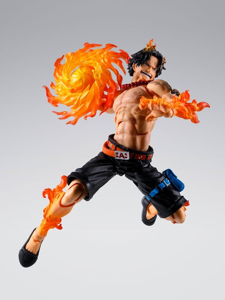 One Piece S.H. Figuarts Actionfigur Portgas D. Ace -Marineford- 16 cm