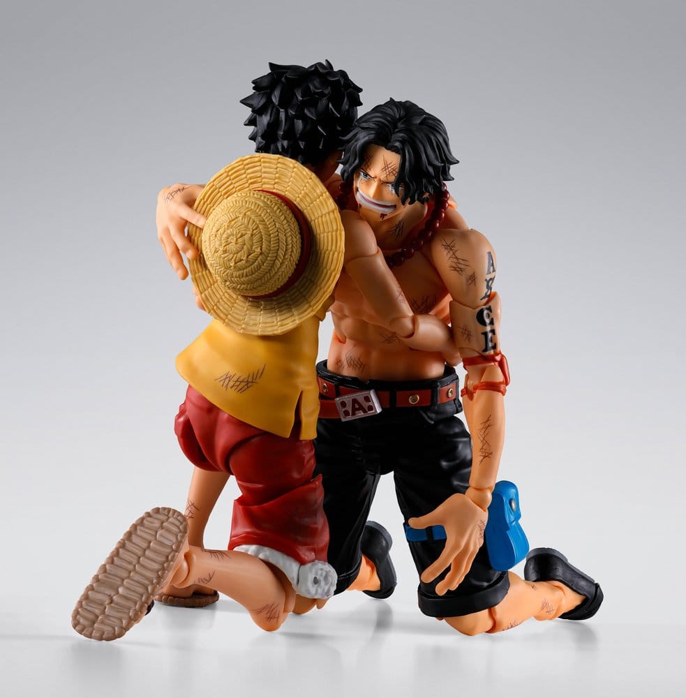 One Piece S.H. Figuarts Actionfigur Portgas D. Ace -Marineford- 16 cm