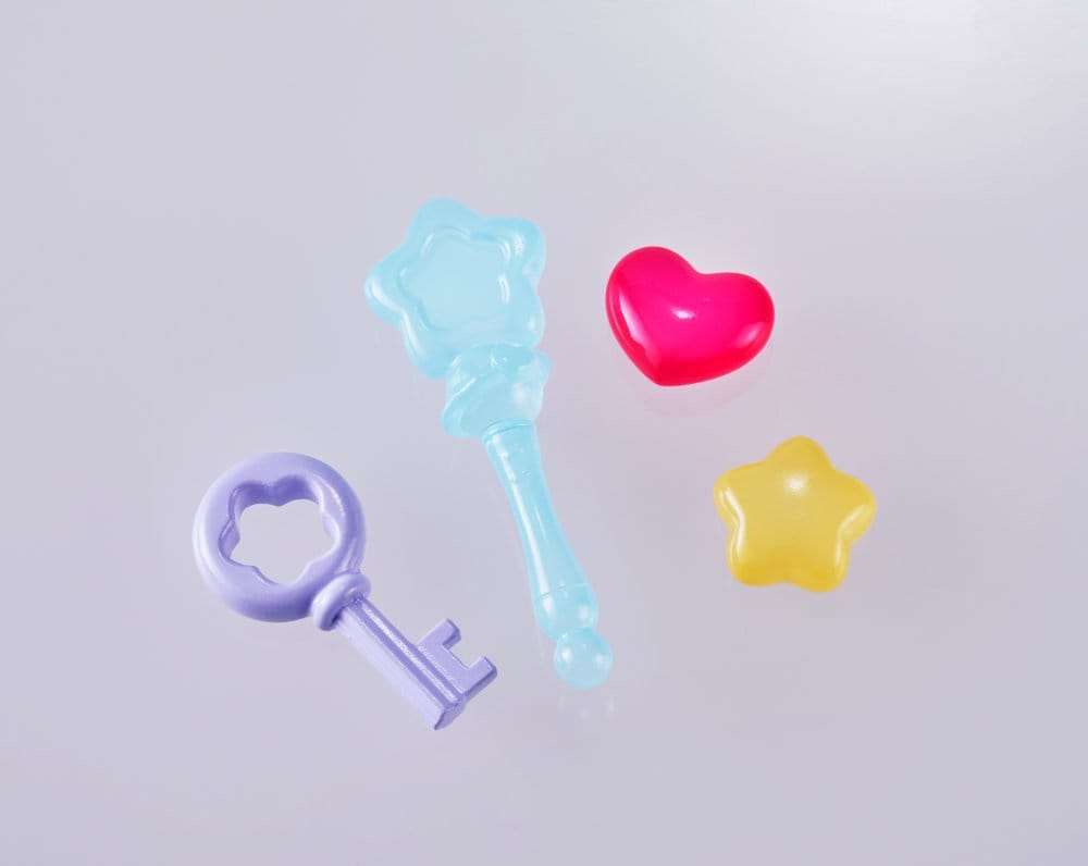 Magical Sisters Lulutto Lilly Proplica Replik Stattoneoneon & GlassHeart HopePact Set 25 cm