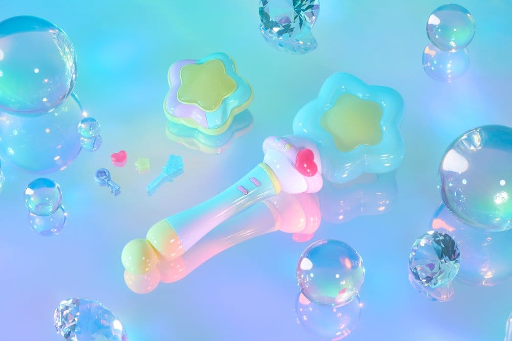 Magical Sisters Lulutto Lilly Proplica Replik Stattoneoneon & GlassHeart HopePact Set 25 cm
