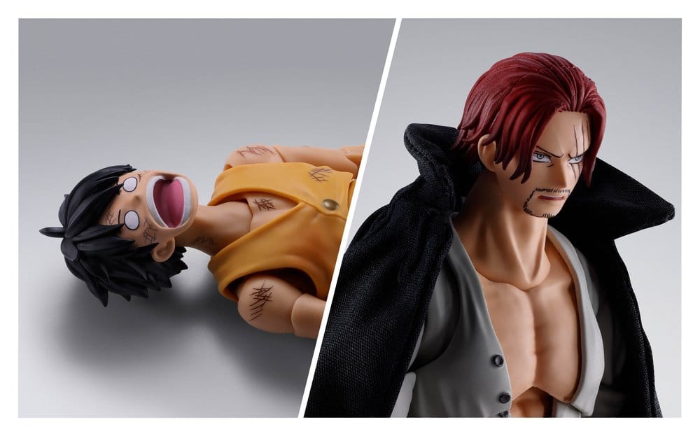 One Piece S.H.Figuarts Actionfigur Shanks -Marineford- 17 cm