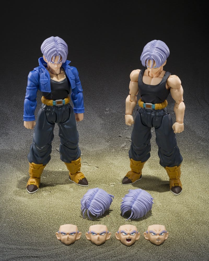 Dragon Ball Z S.H.Figuarts Actionfigur Trunks <Z-Fighters> Group Base Ver.B Limited Edition 14 cm