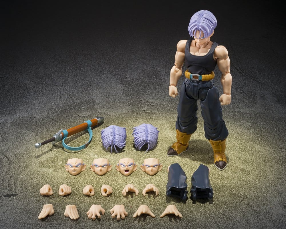 Dragon Ball Z S.H.Figuarts Actionfigur Trunks <Z-Fighters> Group Base Ver.B Limited Edition 14 cm