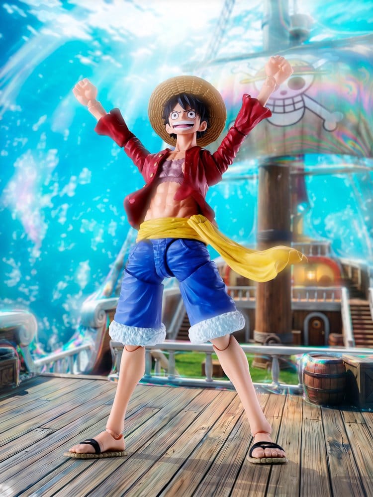 One Piece S.H.Figuarts Actionfigur Monkey D. Ruffy -Two Years Later- 15 cm