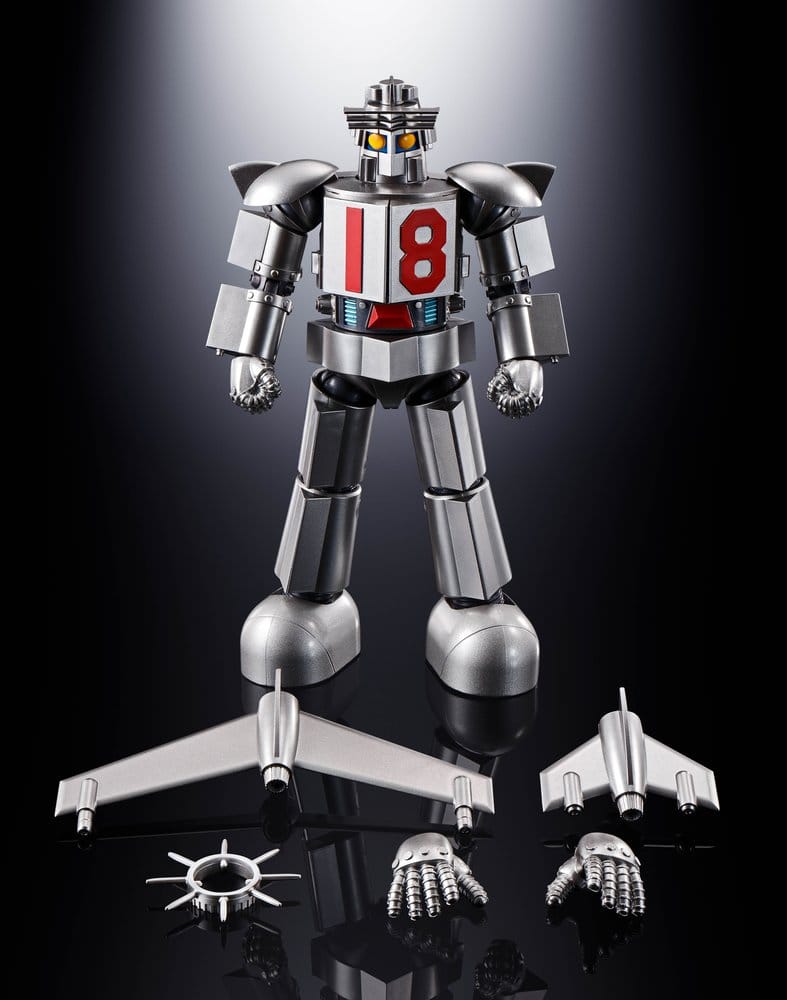 Daitetsujin 17 Soul of Chogokin Diecast Actionfigur GX-101S Daitetsujin 17 & 18 Graviton Box 18 cm