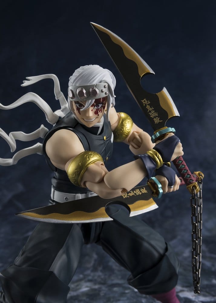 Demon Slayer: Kimetsu no Yaiba S.H.Figuarts Actionfigur Uzui Tengen 17 cm