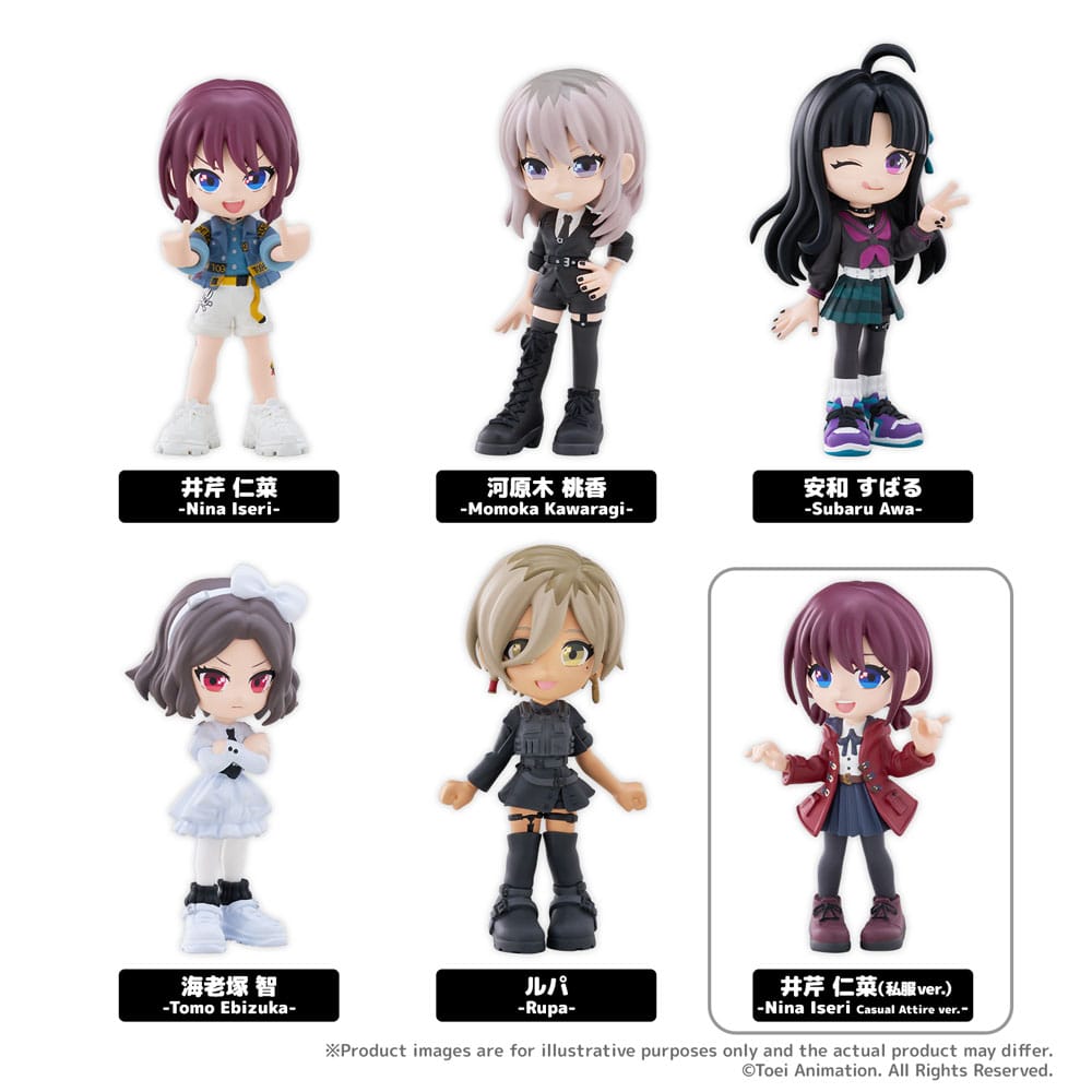 Girls Band Cry PalVerse PVC Figuren 9 cm Sortiment (6)