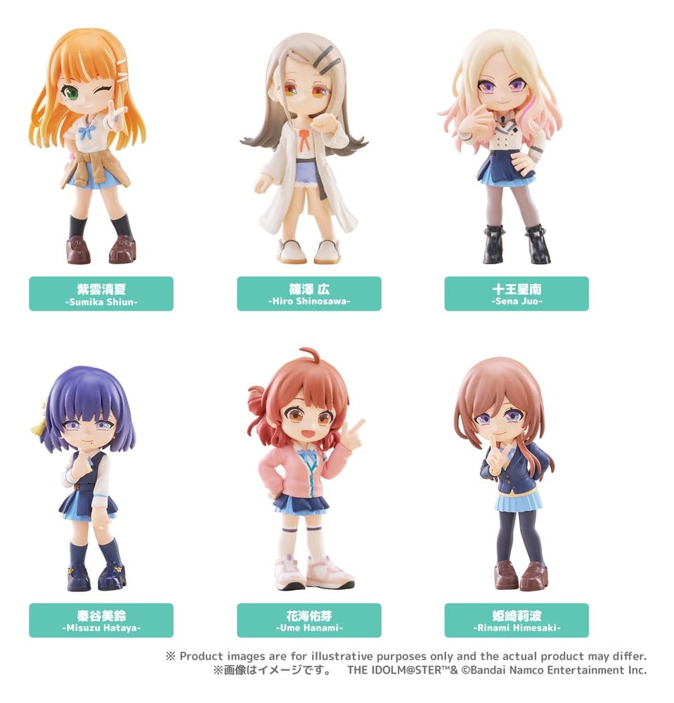 The Idolmaster PalVerse Minifiguren vol.2 Blind Box Display (6)