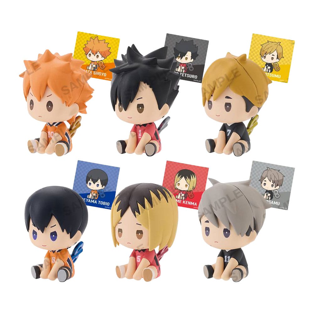 Haikyu!! PVC Figuren Petatto Clockwork Figure Vol.2 5 cm Sortiment (6)