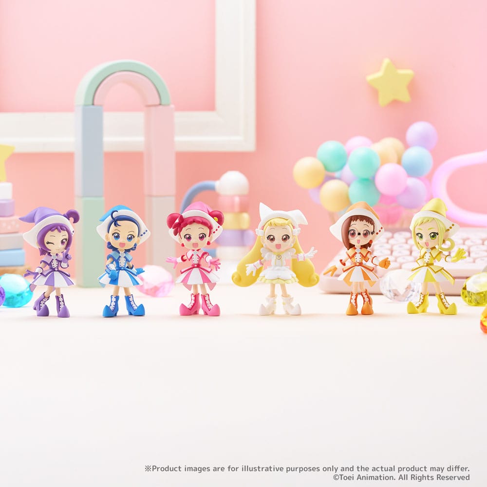Ojamajo Doremi "Dokkan!" PalVerse PVC Figuren 9 cm Blind Box Sortiment (6)