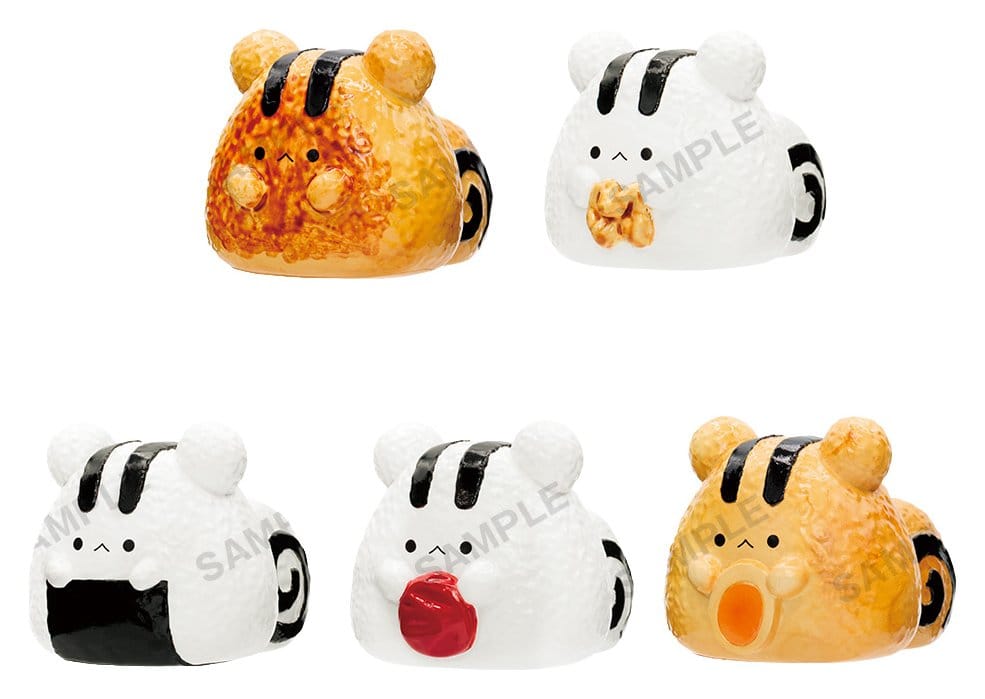 Nagomiyanosekai PVC Figuren Blind Box 6er-Pack Onigirisu Box Ver. 4 cm