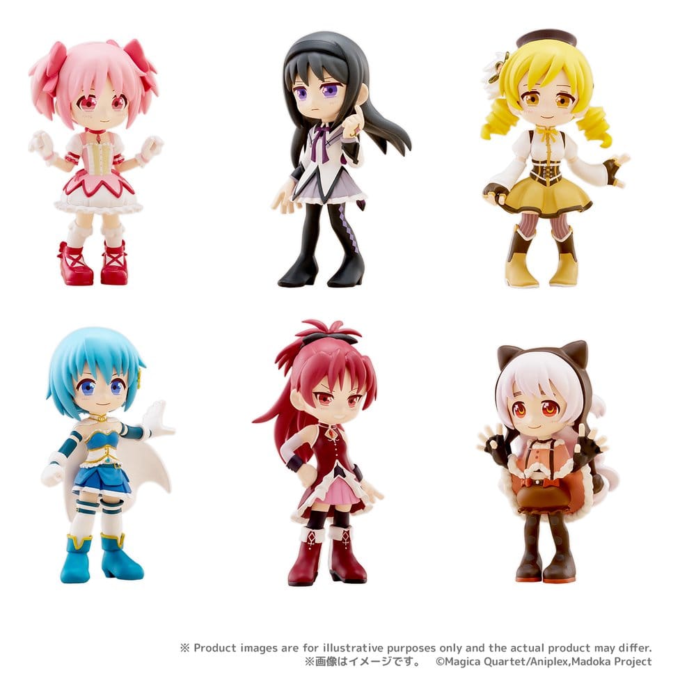 Puella Magi Madoka Magica PalVerse Collection PVC Figuren Box Ver. 9 cm Sortiment (6)