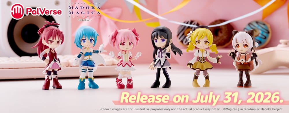 Puella Magi Madoka Magica PalVerse Collection PVC Figuren Box Ver. 9 cm Sortiment (6)