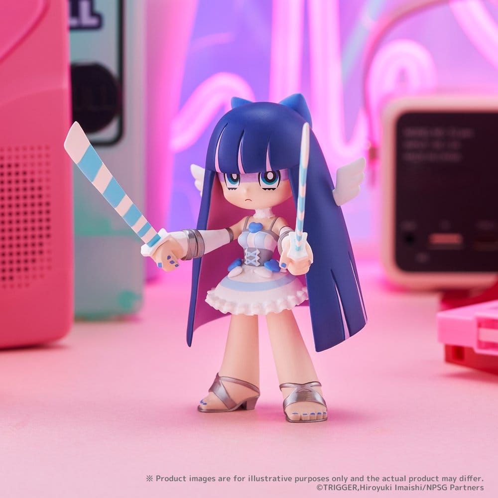 Panty & Stocking with Garterbelt PalVerse Minifiguren New Blind Box Display (6)