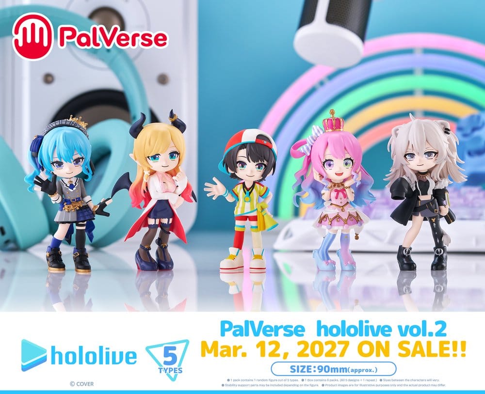 Hololive Production PalVerse Minifiguren Vol.2 Blind Box Display (6)