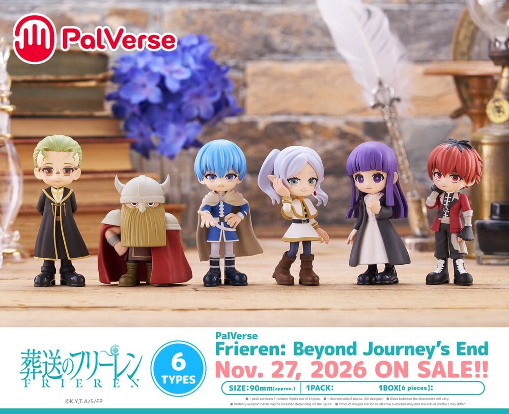 Frieren: Beyond Journey's End PalVerse Minifiguren Blind Box Display (6)