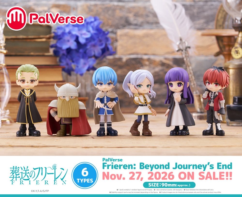 Frieren: Beyond Journey's End PalVerse Minifiguren Blind Box Display (6)