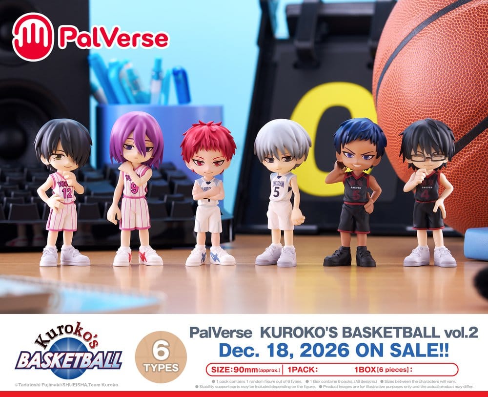 Kuroko's Basketball PalVerse Minifiguren Blind Box Sortiment vol.2 (6)
