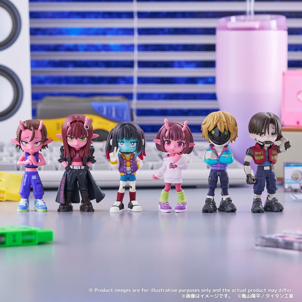 Galactic Milky?Subway Express Minifiguren Blind Box Display (6)