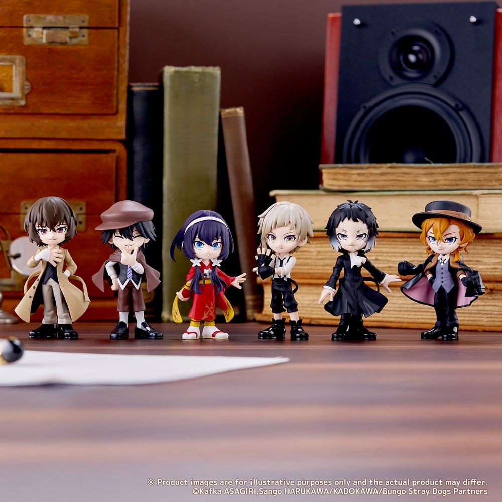 Bungo Stray Dogs PalVerse Minifiguren Blind Box Display (6)