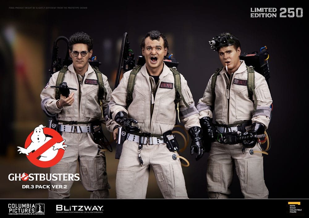 Ghostbusters Premium UMS Actionfiguren 3er-Pack 1/6 Venkman, Stantz, Spengler Ver. 2 31 cm