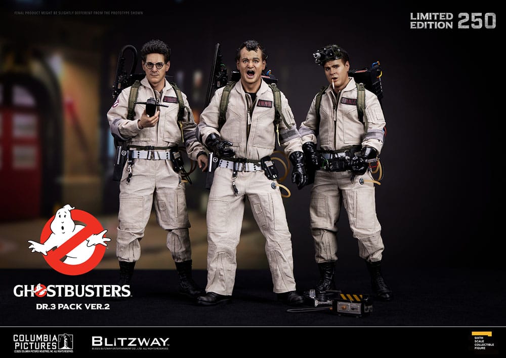 Ghostbusters Premium UMS Actionfiguren 3er-Pack 1/6 Venkman, Stantz, Spengler Ver. 2 31 cm
