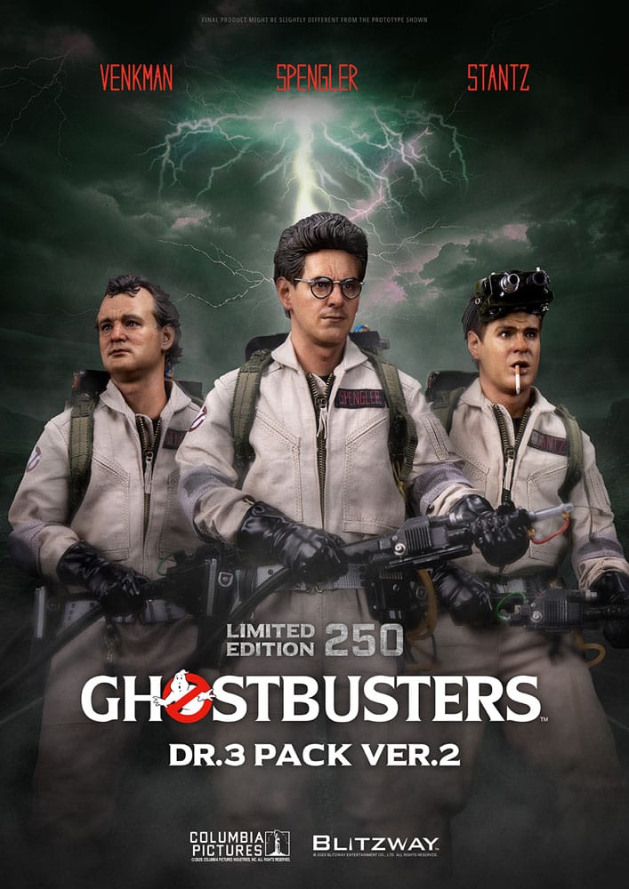 Ghostbusters Premium UMS Actionfiguren 3er-Pack 1/6 Venkman, Stantz, Spengler Ver. 2 31 cm