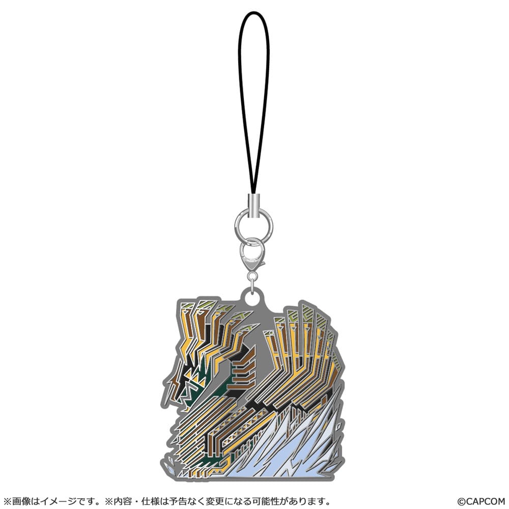 Monster Hunter Wilds Metall-Schlüsselanhänger Monster icon Blind Box Sortiment (10)
