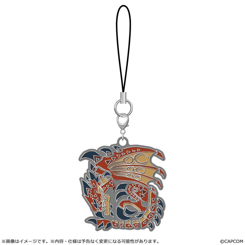 Monster Hunter Wilds Metall-Schlüsselanhänger Monster icon Blind Box Sortiment (10)