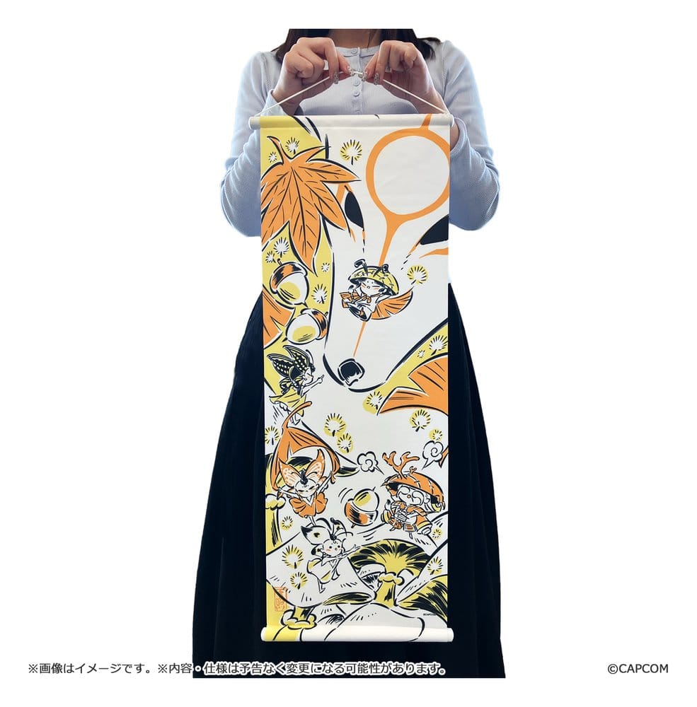 Okami 20th Anniversary Reprint Art Project Wandbehang Autumn 74 x 28 x 2 cm
