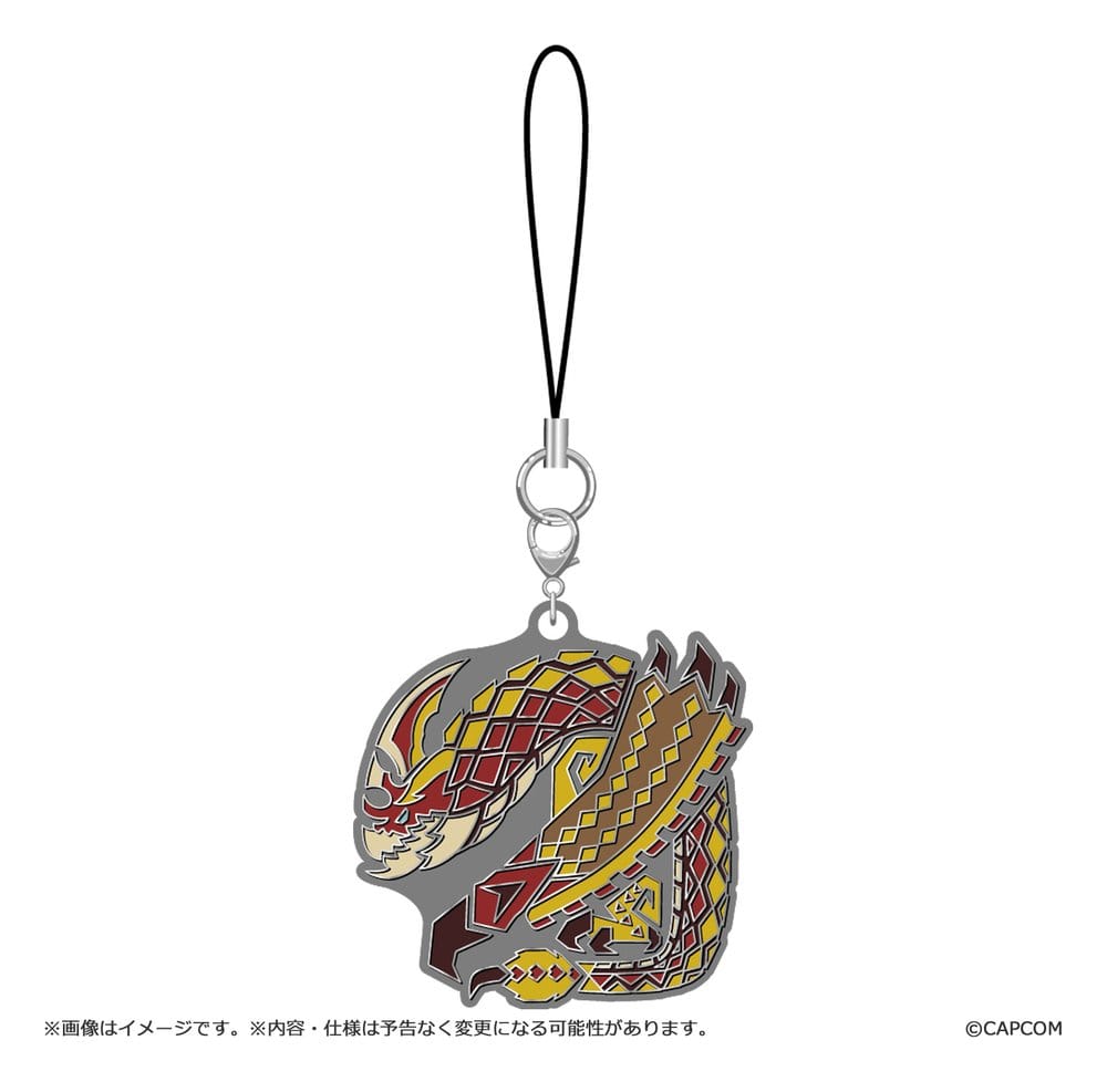 Monster Hunter Wilds Metall-Schlüsselanhänger Monster icon Vol. 2 Blind Box Sortiment (10)