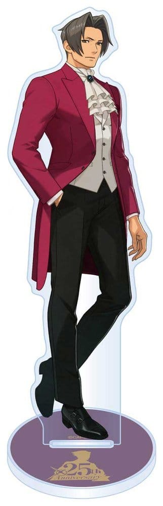 Ace Attorney 25th Anniversary Acryl Stand Miles Edgeworth Main Visual 13–15 cm