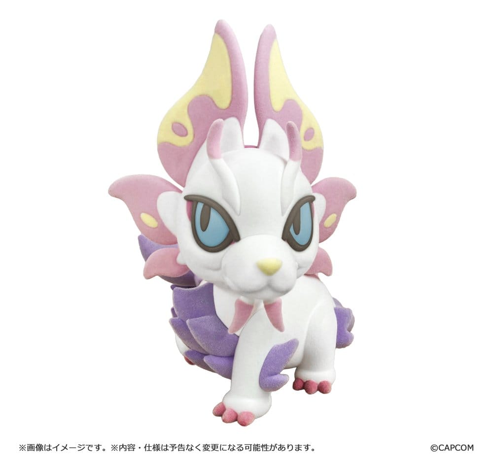 Monster Hunter Chibi Style Flocked Figur Mizutsune 12 cm