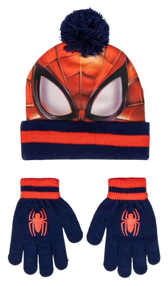 Marvel 2er-Set Beanie & Handschuhe Spider-Man