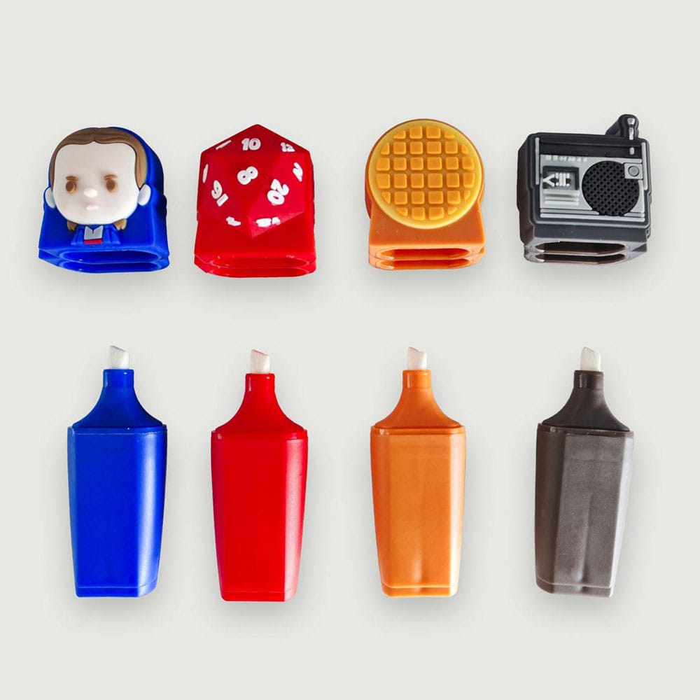 Stranger Thinigs Textmarker 4-er Pack