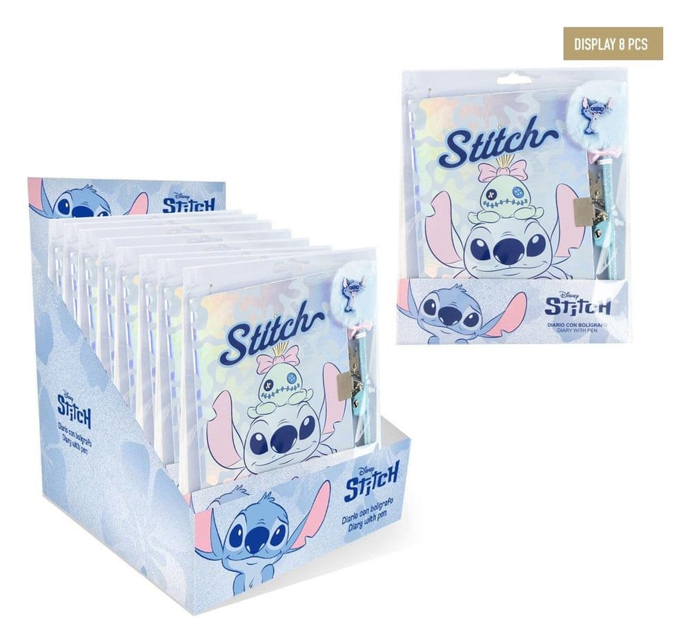 Disney Fantasie-Schreibwaren-Set Stitch Display (8)