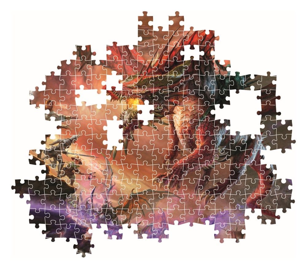 Dungeons & Dragons Gaming Puzzle Collection Puzzle Dragon Attack (500 Teile)