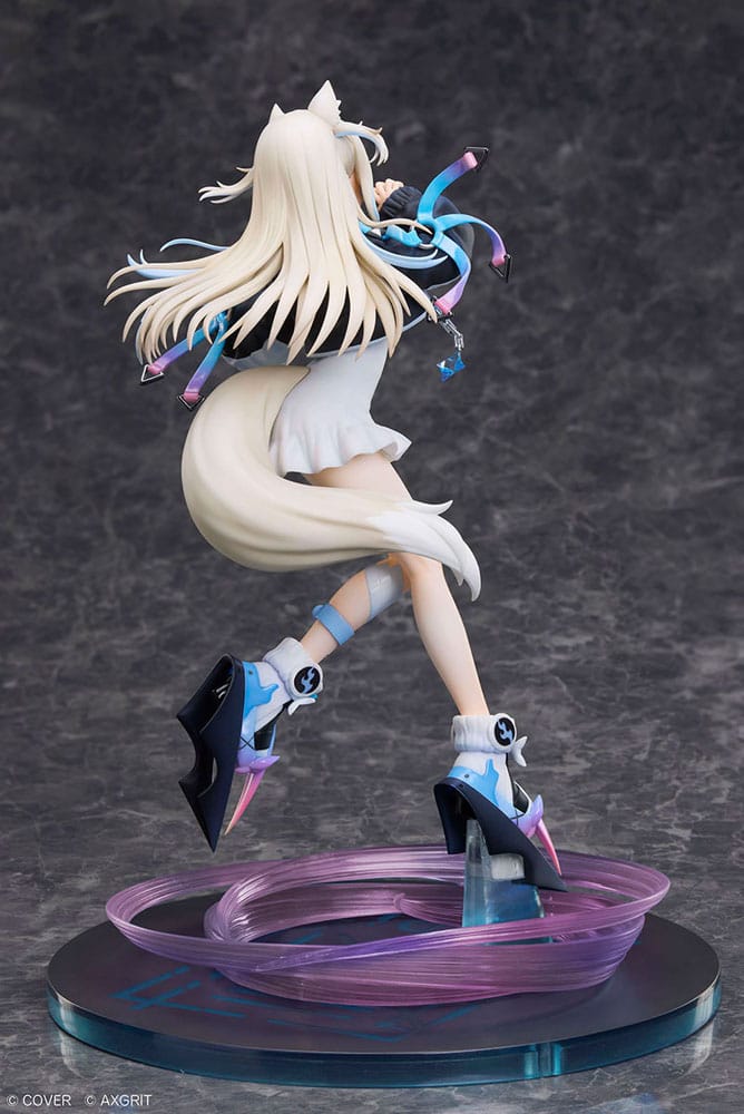 Hololive Production PVC Statue 1/7 Advent Fuwawa Abyssgard AXGRIT Ver. Standard Edition 27 cm