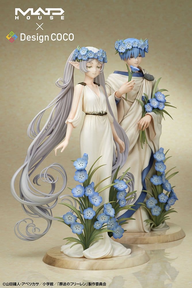 Frieren: Beyond Journey's End PVC Figuren 2er-Pack Frieren & Himmel Art Nouveau Style
