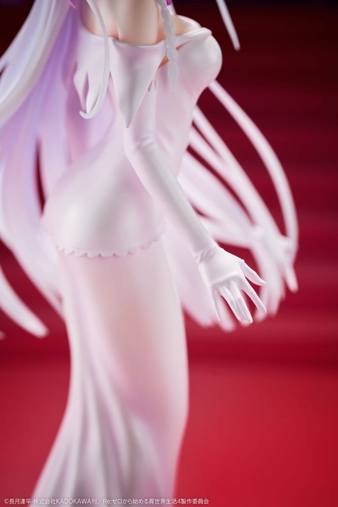 Re:ZERO -Starting Life in Another World- PVC Figur 1/7 Emilia Wedding dress Ver. 24 cm