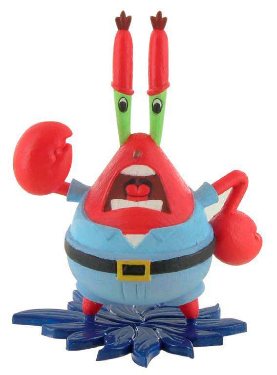 SpongeBob Schwammkopf Minifigur Mr. Krabs 7 cm