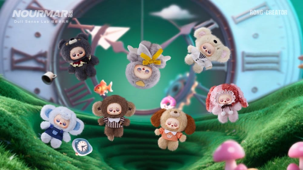 Nourmar: Dull Sense Lab Blind Box Schlüsselanhänger 16 cm Display (6)