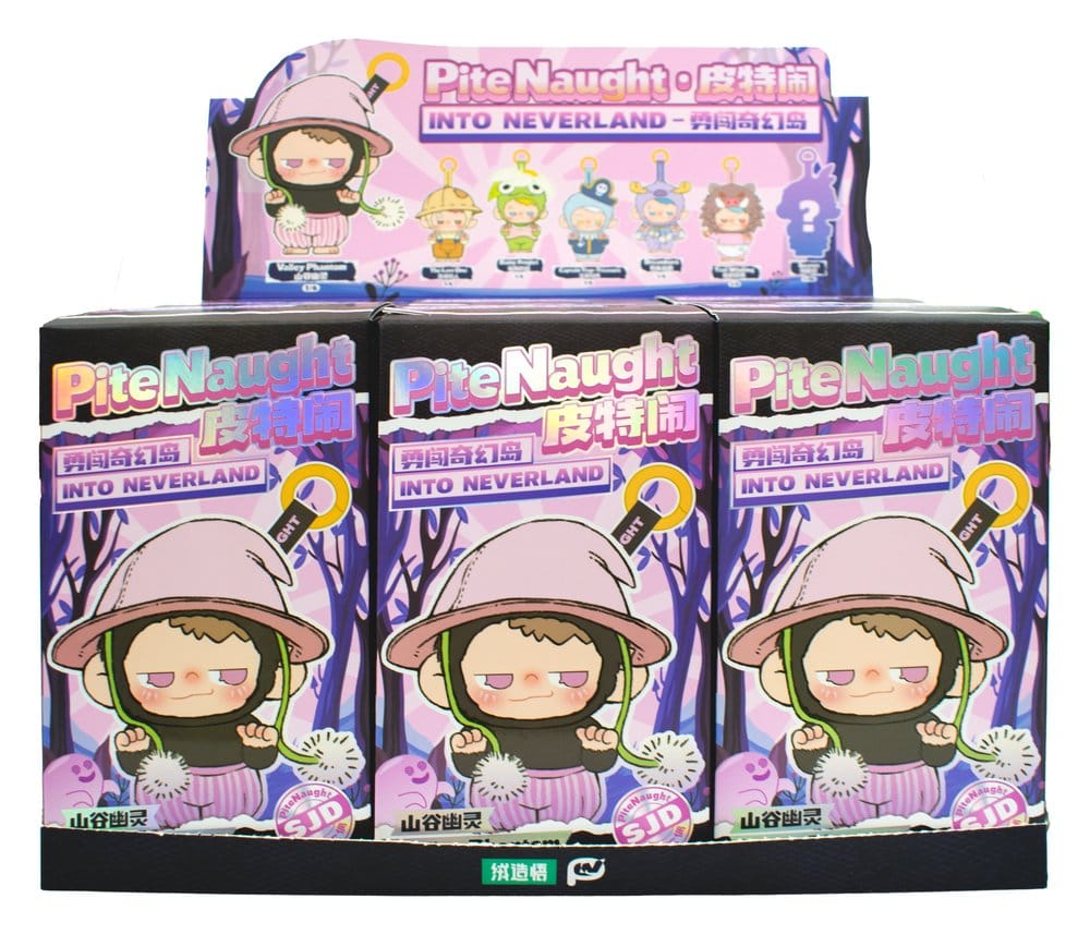 Pitenaught: Into Neverland Blind Box Schlüsselanhänger 16 cm Display (6)