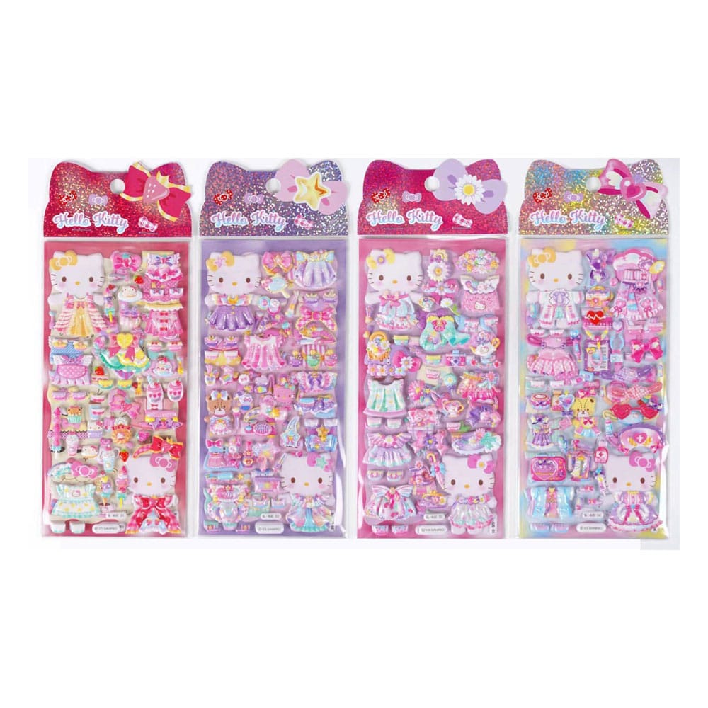 Hello Kitty and Friends Sticker Hello Kitty Puffy Sortiment (20)