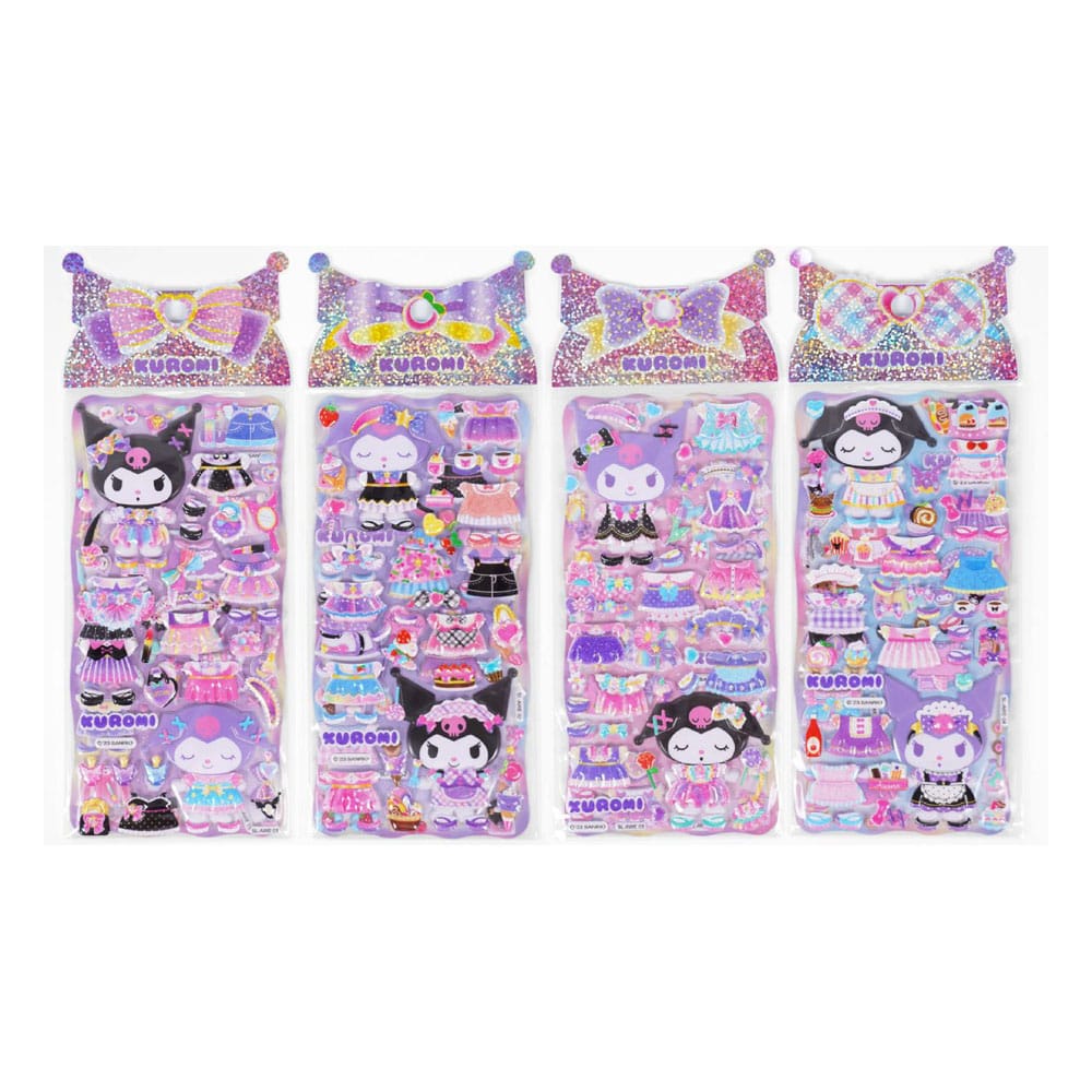 Hello Kitty and Friends Sticker Kuromi Puffy Sortiment (20)