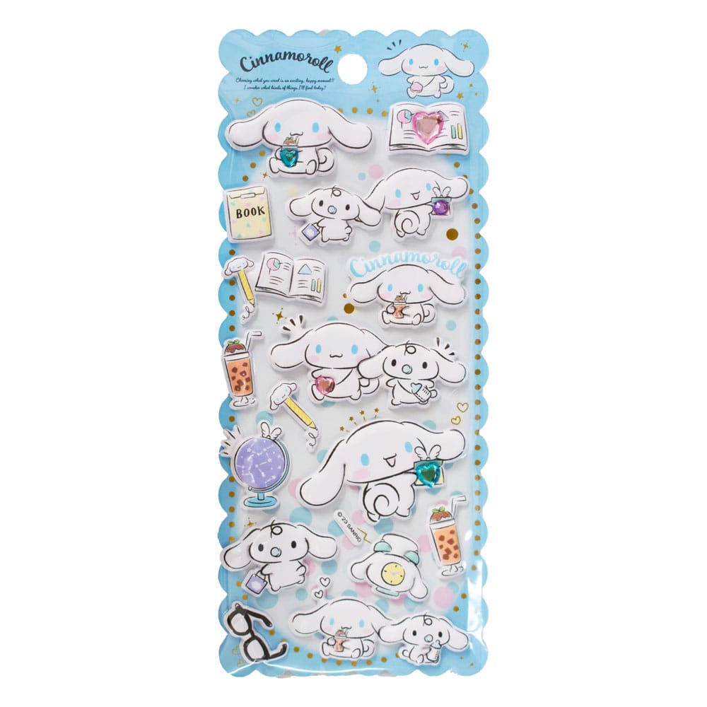 Hello Kitty and Friends Sticker Cinnamoroll Puffy Sortiment (20)